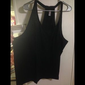 Tank top black/gold